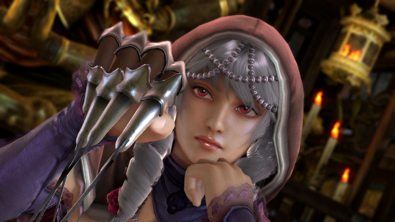 Illustration for article titled Watch Soulcalibur V's Two New Additions, Astaroth and Viola, Smash It up